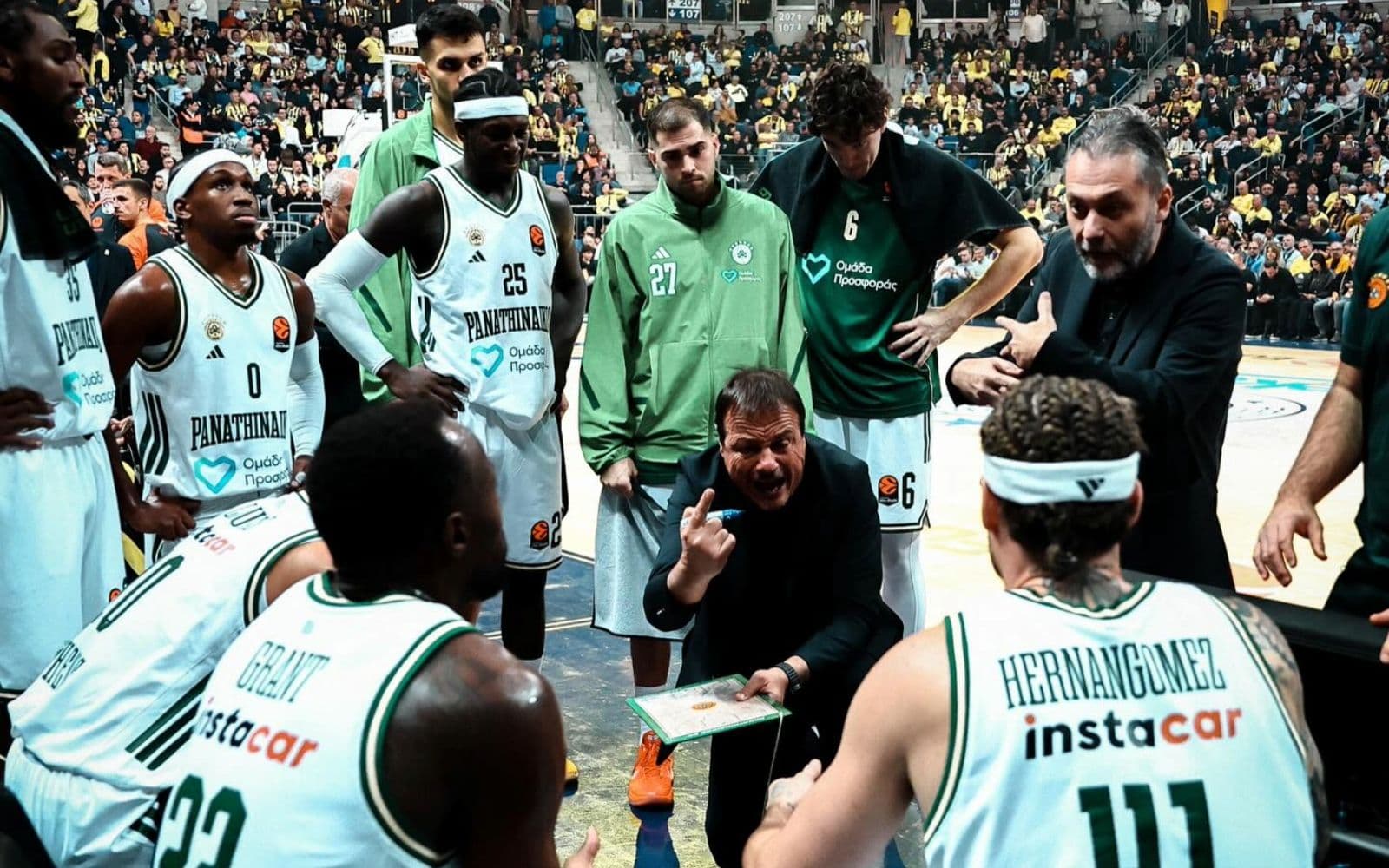 Παναθηναϊκός: Με 12 παίκτες στο Σεράγεβο 