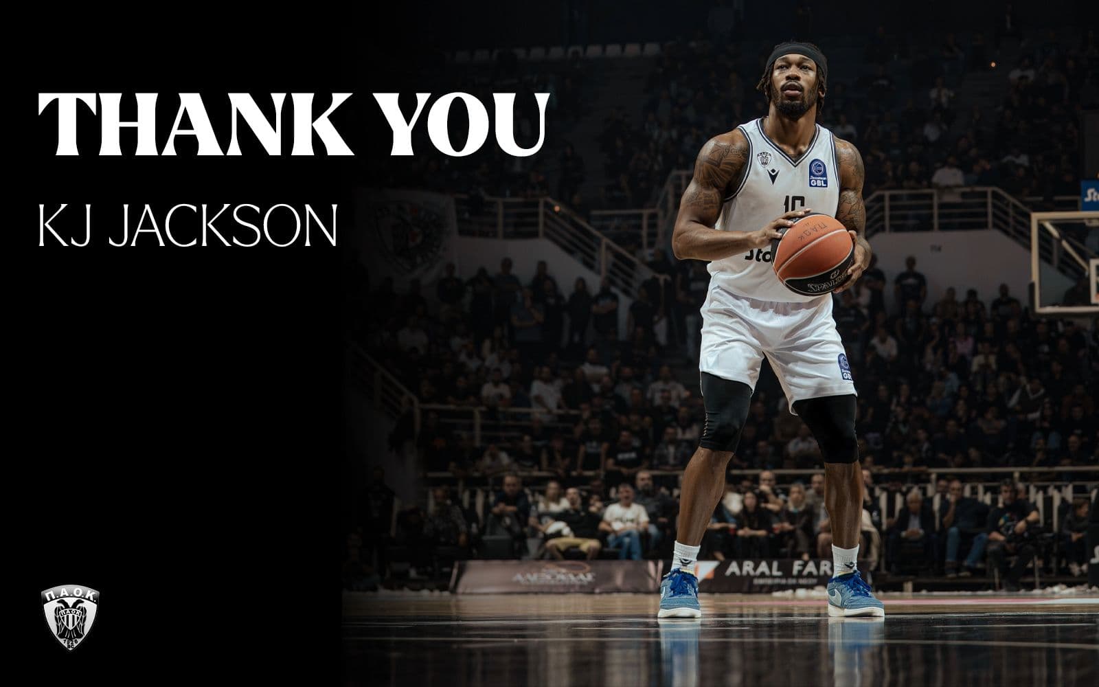 Χωρίζουν οι δρόμοι του ΠΑΟΚ με τον Κέι Τζέι Τζάκσον