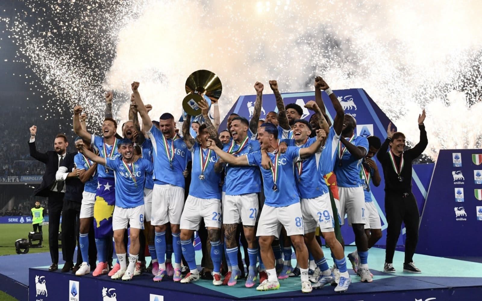 Serie A: Ο Ανδρέας Κυριαζής αναλύει την προσπάθεια της Νάπολι, του Κόντε. 