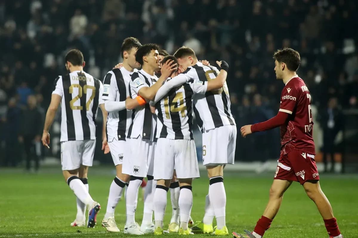 ΠΑΟΚ: Μόνο νίκη για τη πρώτη θέση απέναντι στο Βόλο