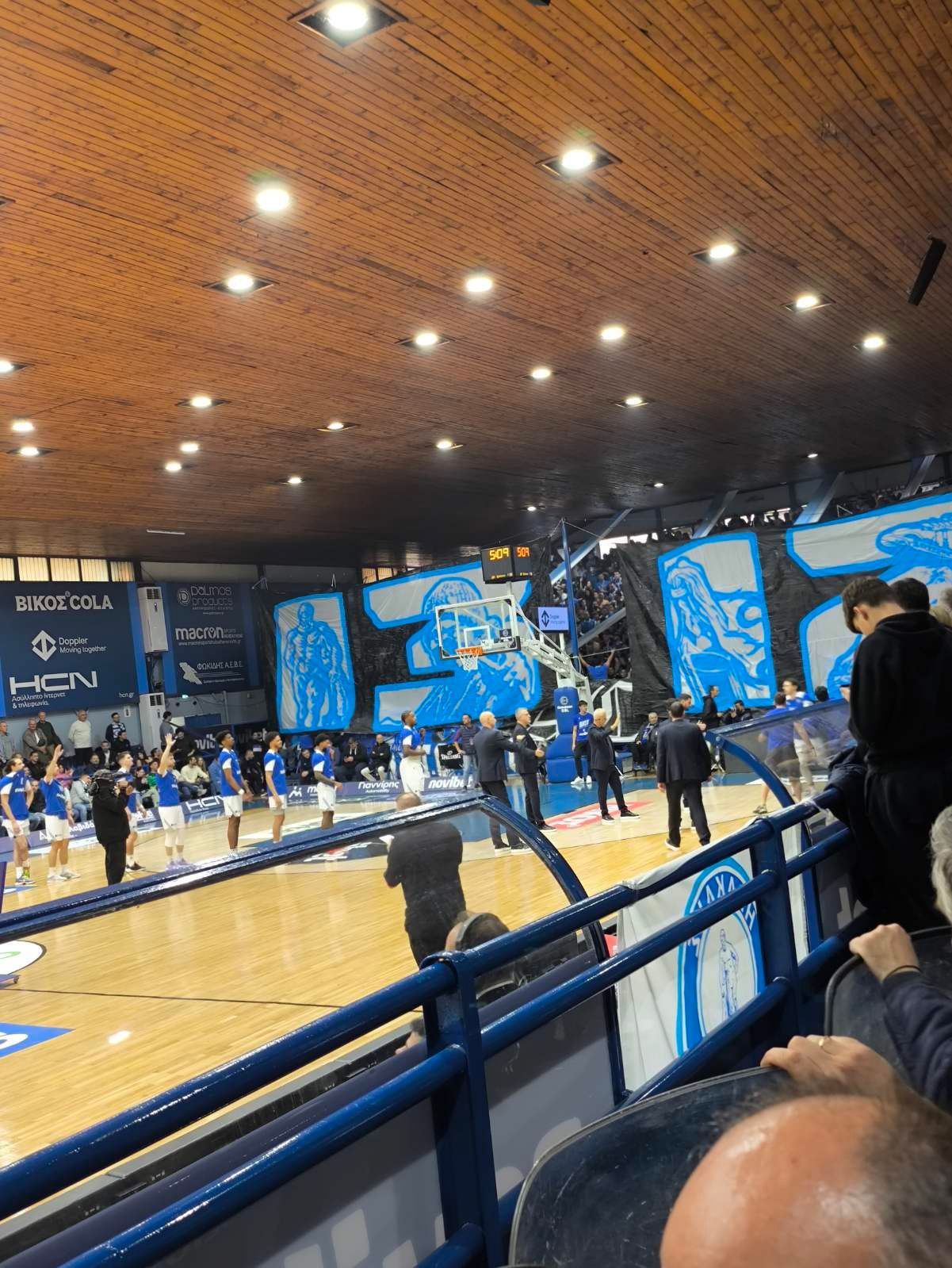 Παρουσίαση Ηρακλή και το εντυπωσιακό πανό